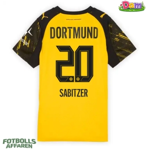 Borussia Dortmund Marcel Sabitzer #20 Hemmatröja Kvinnor 2025-26 Kortärmad